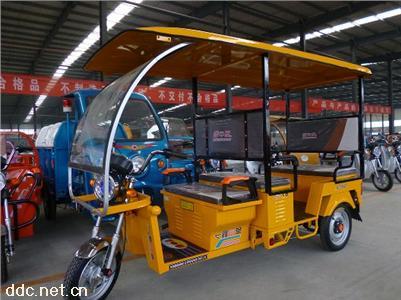  外贸出口电动三轮客运车旅游观光车